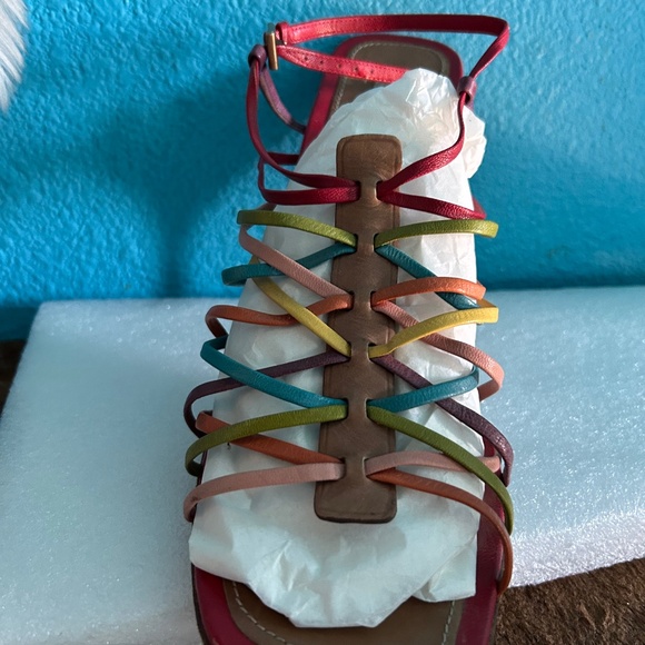 Vintage Prada Multi Strap Sandals - Picture 1 of 7